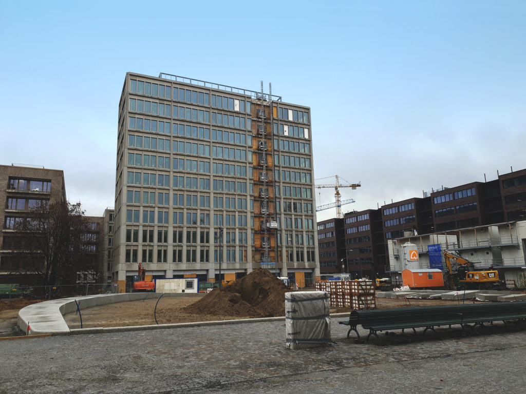 Neighbourhood hot spot: Otto-Weidt-Platz begins to take shape : Europacity